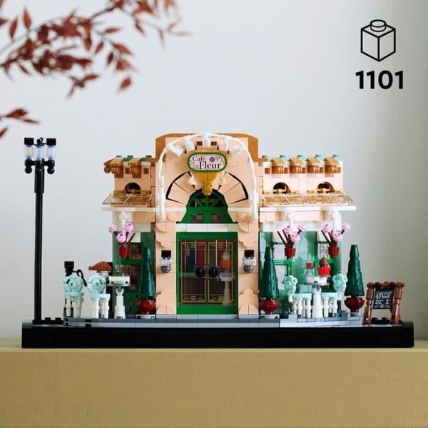 LEGO Icons 10362 Fransk Café - Parisisk Hyldedekoration - Voksensæt