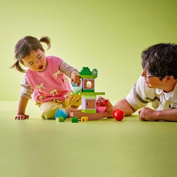 LEGO DUPLO Mit Første 10440 Gynge- og Stabletræ - Interaktivt Babylegetøj