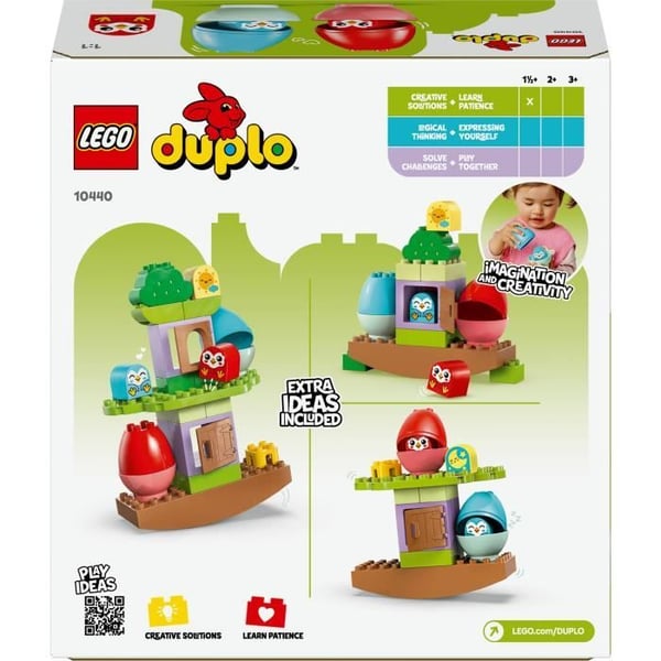 LEGO DUPLO Mit Første 10440 Gynge- og Stabletræ - Interaktivt Babylegetøj
