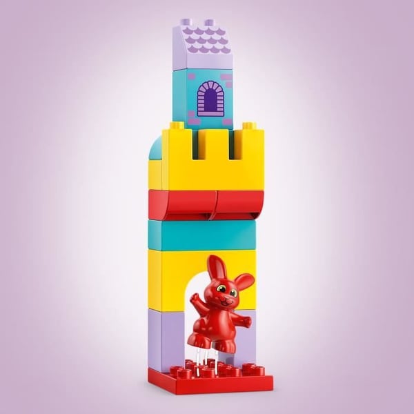 LEGO DUPLO 10450 Hopsys Slot Legesæt - Byggelegetøj til 3-årige med dyr