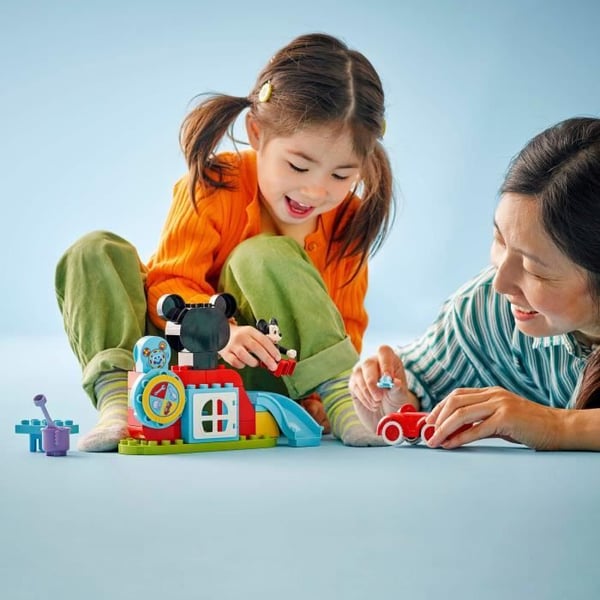 LEGO DUPLO | Disney 10454 Mickey's Hus & Bil - Byggesæt til 2-årige