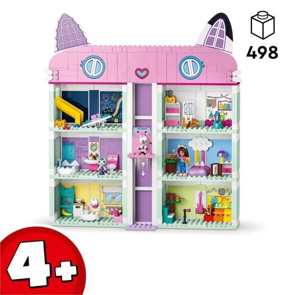 LEGO 10788 Gabbys Magiske Hus Dukkehuslegetøj med Figurer