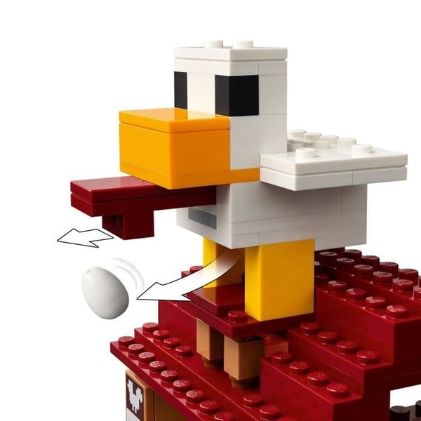 LEGO Minecraft 21273 Spøgelsesangreb på landsbyen - Spil for drenge fra 10 år