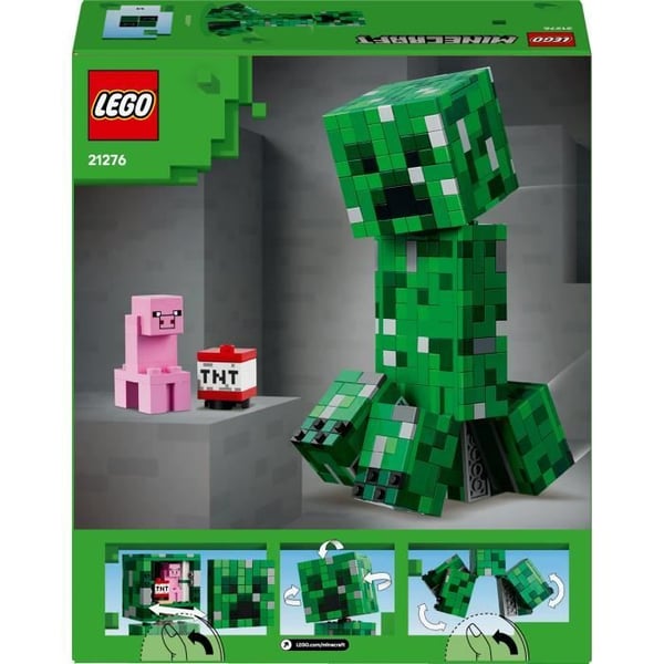 LEGO Minecraft 21276 Creepern - Byggset för pojkar 10 år - Figur
