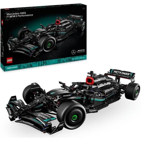 LEGO Technic 42171 Mercedes-AMG F1 W14 E Performance. Replika. Skrivbordsdekoration