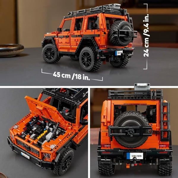 LEGO Technic Mercedes-Benz G500 PROFESSIONAL Line - Byggbar bilmodell för vuxna - G-klassmodell - Presentidé för barn