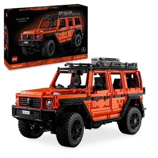 LEGO Technic Mercedes-Benz G500 PROFESSIONAL Line - Byggbar bilmodell för vuxna - G-klassmodell - Presentidé för barn