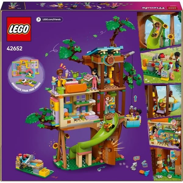 LEGO Friends 42652 Ystävyyden puumaja - Rakennuslelu 8-vuotiaille tytöille