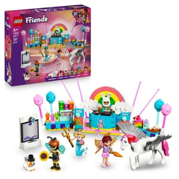 LEGO Friends 42661 Enhjørning og Fe Udklædningsfest - Legesæt til piger fra 6 år