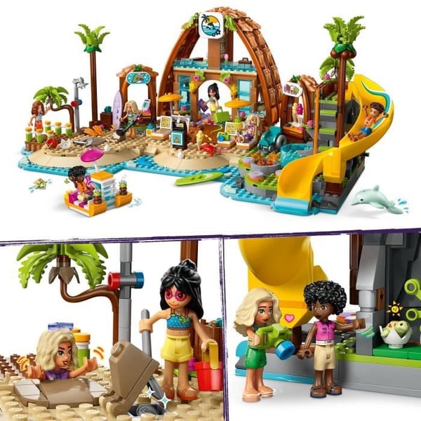 LEGO Friends 42673 Rantalomakeskus - Rakennussetti 8+ vuotiaille
