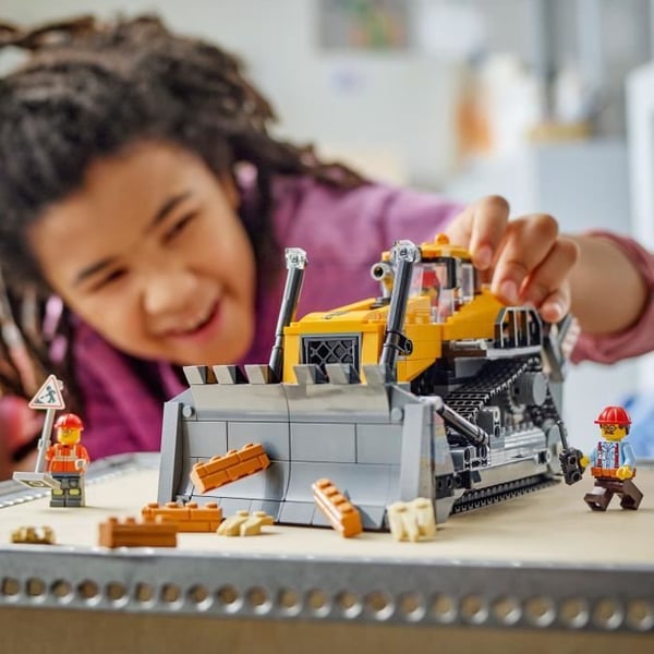LEGO City 60466 Gul Bulldozer - Byggesæt fra 8 år