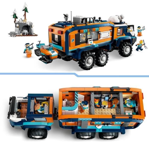 LEGO City 60471 Arktiske Udforskere Videnskabslastbil - Spil til Drenge i Alder 8
