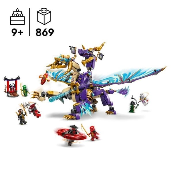 LEGO NINJAGO 71836 Arc: Koncentrationens Drage. Spil for drenge eller piger fra 9 år og opefter.