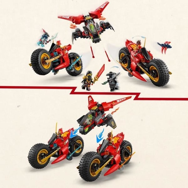 LEGO NINJAGO 71844 Ninja Kampvogn - Byggesæt til drenge fra 8 år