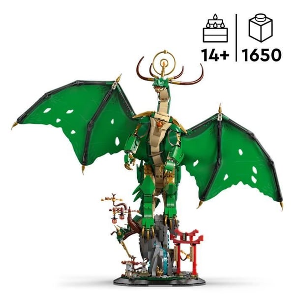 LEGO NINJAGO 71847 Vogterdrage - Figurbyggesæt - Alder 14 Drenge