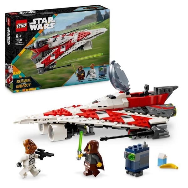 LEGO Star Wars 75388 Jedi Bobs Starfighter - Replika af byggeligt køretøj