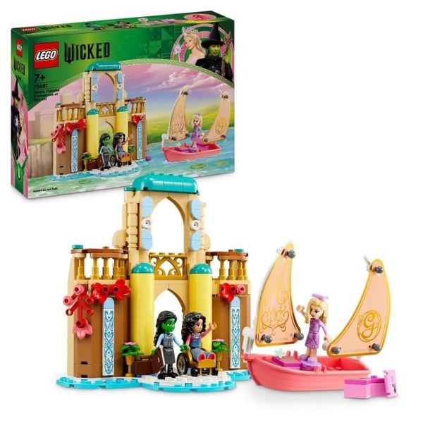 LEGO Wicked 75681 Glinda, Elphaba og Nessarose på Shiz Universitet - Magisk Sæt