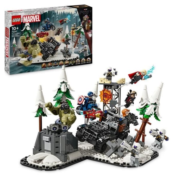 LEGO Marvel 76291 Avengers Assemble: Age of Ultron. Superhelte Minifigurer