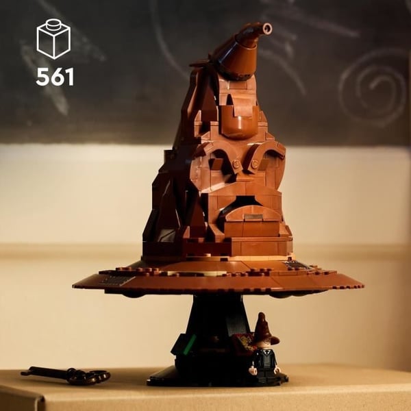LEGO Harry Potter 76429 Talende sorteringshat. Gaveidé. Hogwarts-tema