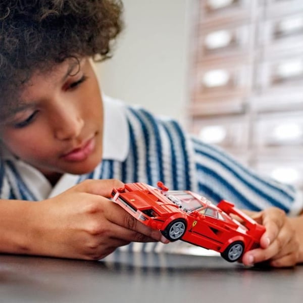 LEGO Speed Champions 76934 Ferrari F40 Superbil - Legetøjskøretøj til drenge og piger