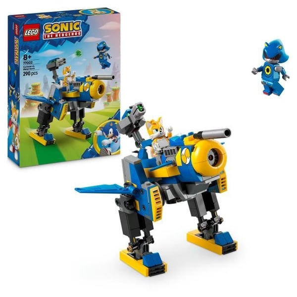 LEGO Sonic the Hedgehog 77002 Cyklonen vs. Metal Sonic - Legetøj til drenge fra 8 år