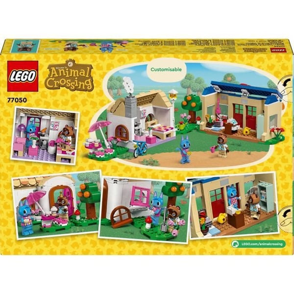 LEGO Animal Crossing 77050 Nookin kauppa ja Rosien talo Luova rakennussetti