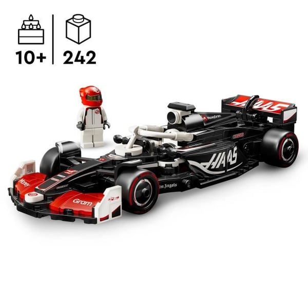 LEGO Speed Champions 77250 MoneyGram Haas Team VF-24 F1 Bil - Alder 10+