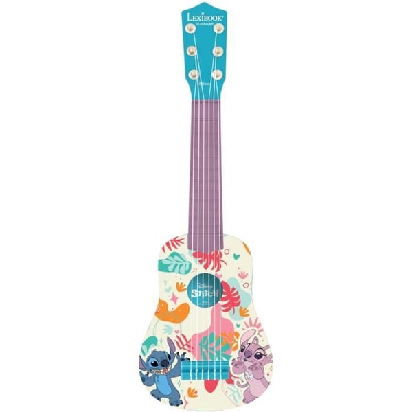 Lexibook - Min Første Stitch Guitar - 53cm - Læringsvejledning inkluderet