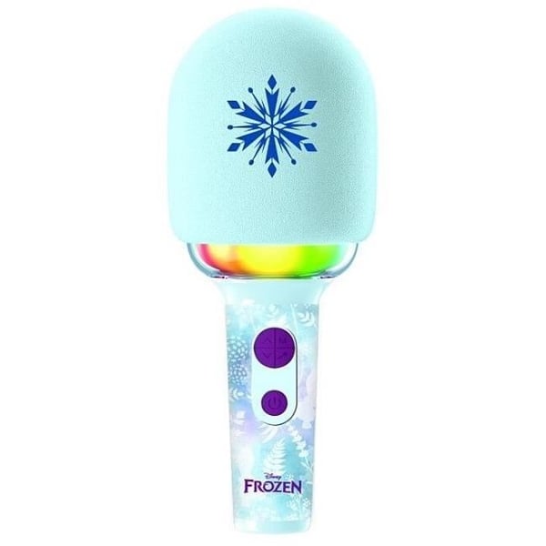 Lexibook - Frozen Karaoke Mikrofon - 3 tilstande og 4 stemmeeffekter - USB-C opladning - Trådløs Bluetooth