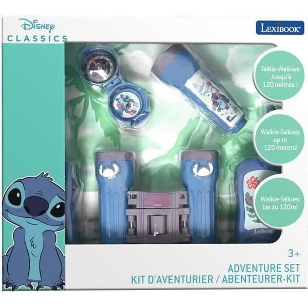 Stitch Walkie-Talkie Eventyrsæt