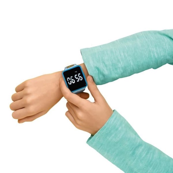 Lexibook - Sonic - Uppkopplad LED-klocka - Justerbart armband