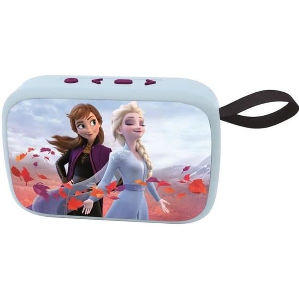 Frozen II Bærbar Bluetooth Højttaler - LEXIBOOK - Bluetooth 5.0 - Kompakt - Blå