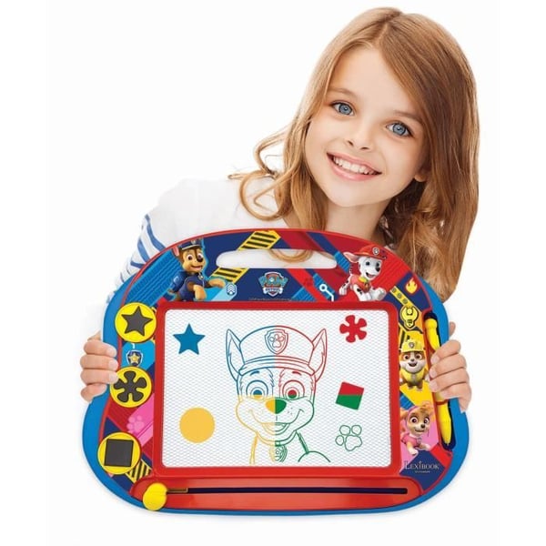 Paw Patrol A5 Magisk Tavle med Magnetisk Tilbehør til Tegning i Farver - LEXIBOOK