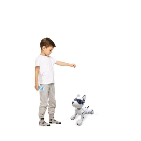 POWER PUPPY - Ohjelmoitava ja taktiilinen robottikoirani kaukosäätimellä - LEXIBOOK