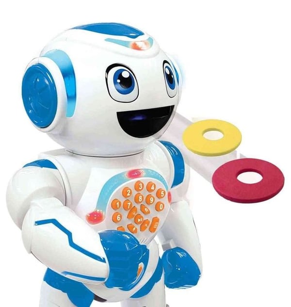 POWERMAN STAR interaktiv robot til leg og læring med bevægelsesstyring og fjernbetjening (fransk)