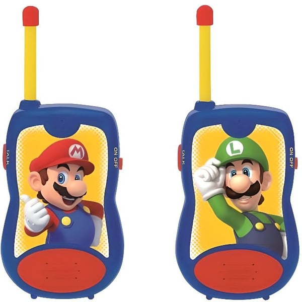 Super Mario walkie-talkies rækkevidde 120 m - LEXIBOOK