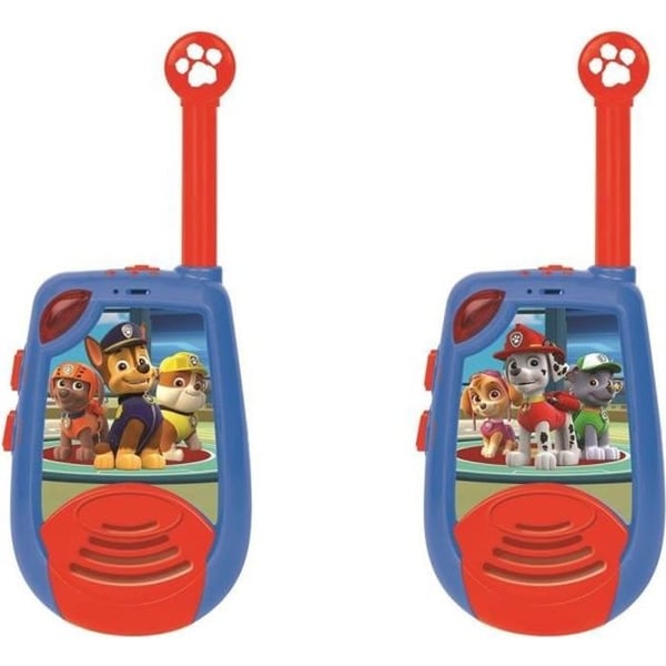 PAW Patrol Digitale Walkie-Talkies - 2 km Rækkevidde - Morsekode Funktion