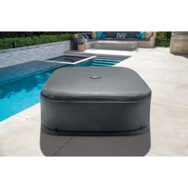 Värmeskydd - INTEX - PureSpa Square - 4 platser - Förhindrar värmeförlust