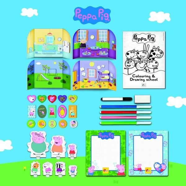 Peppa Pig ryggsäck för skolan - LISCIANI
