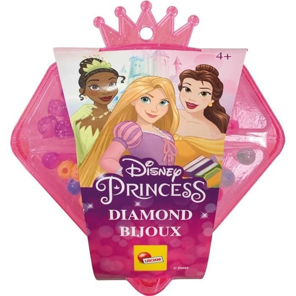 Smykkeskrin - LISCIANIGIOCHI - Prinsesser - Diamant-, perle- og charmsæske