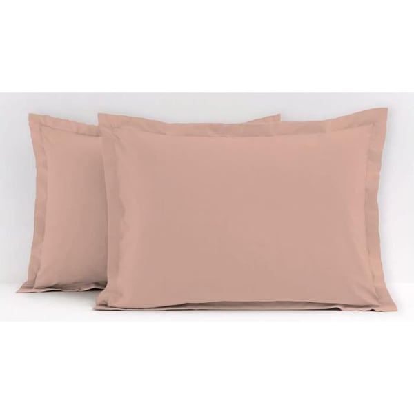Sæt med 2 pudebetræk - LOVELY HOME - LH71619 - 50 x 70 cm - Lyserød