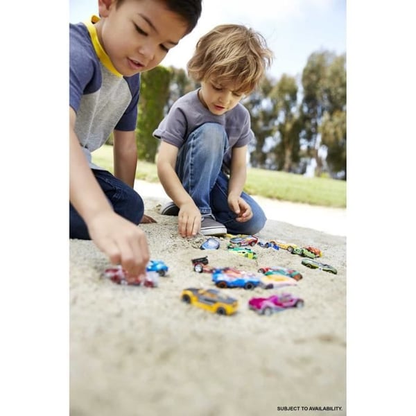 Hot Wheels - Køretøjssæt med 20 dele - Små biler - Fra 3 år H7045