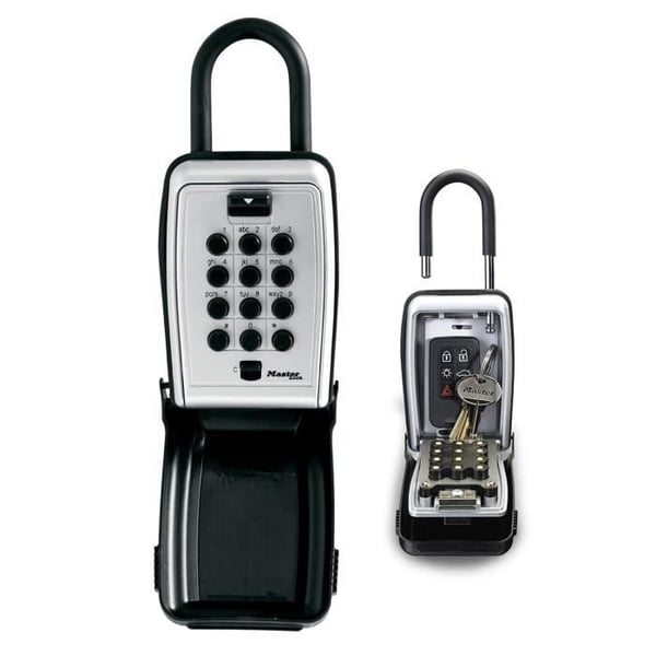 Säker nyckellåda - MASTER LOCK - Tryckknappar - Med handtag - Select Access Dela dina nycklar säkert
