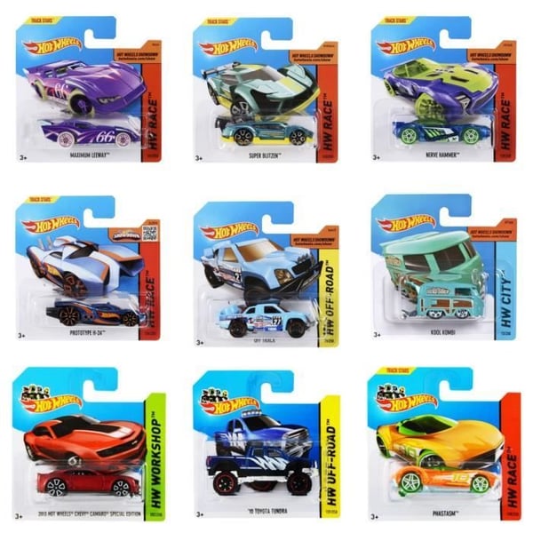 HOT WHEELS Speed Series-køretøj (tilfældig model) - Lille bil - 3 år og ældre - Hot Wheels - 05785
