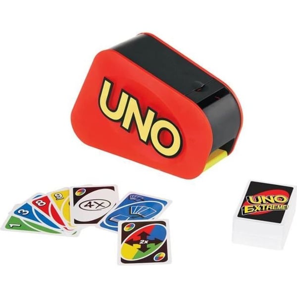 Uno Extreme. Familiekortspil - Fra 7 år GXY75 - Mattel Games Uno Extreme. Familiekortspil - Fra 7 år GXY75 - Mattel Games