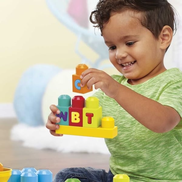 Mega Bloks Alfabetståg Byggleksak 12 Månader+ FWK22