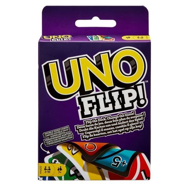 Mattel Games - Uno Flip Side - Familiekortspil - Fra 7 år GDR44