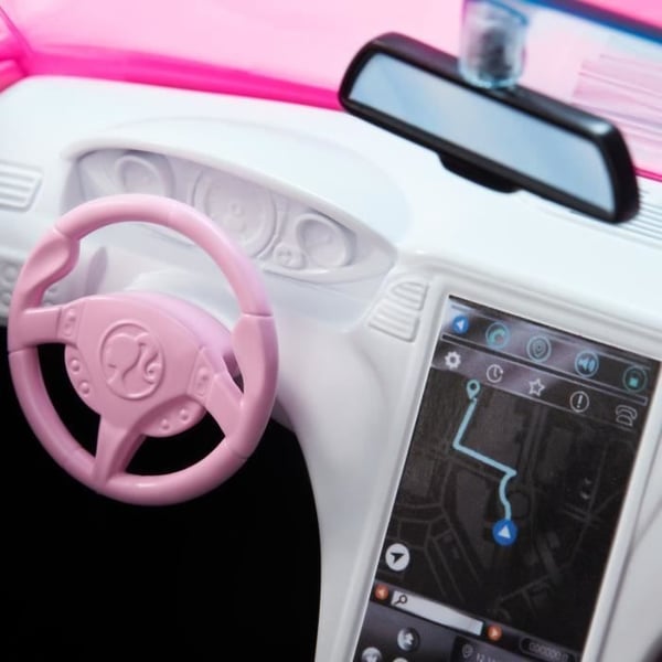 Barbie - Barbie Cabriolet Bil - Dukkekøretøj - Alder 3+ HBT92