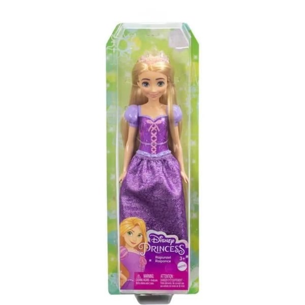 Rapunzel Dukke 29 cm. Mattel Disney Prinsesse Dukke Udklædning og Tilbehør HLW03