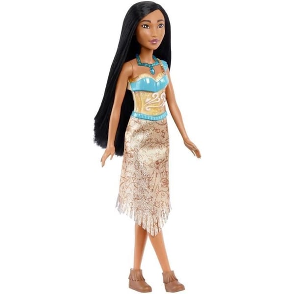 Pocahontas-dukke 29 cm. Mattel Disney Prinsesse-dukke, udklædning og tilbehør HLW07